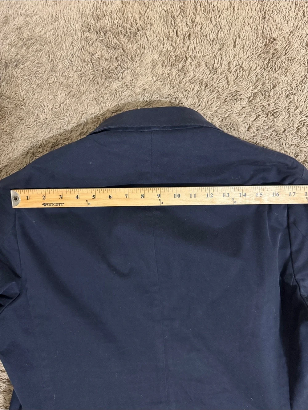 Polo Ralph Lauren Men's Navy Cotton Blazer size 40R Tailored Classic Capsule